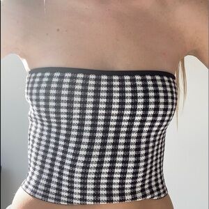 Babaton Essamba Tube Top Black & White